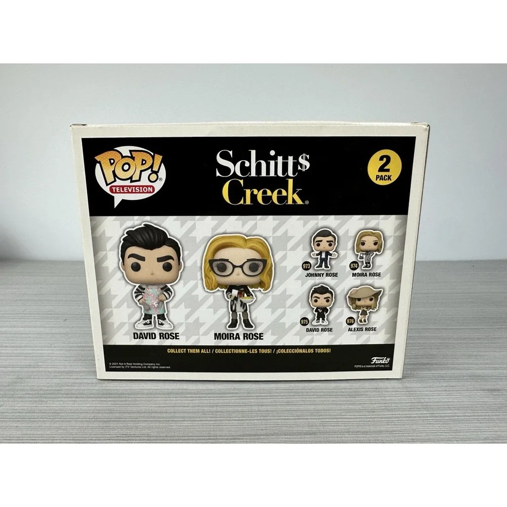 Funko Pop! Vinyl: David‎ Rose & Moira Rose Target Con 2021 (Exclusive)